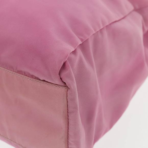 PRADA Tote Bag Nylon Pink Auth 95413 - Picture 14 of 16